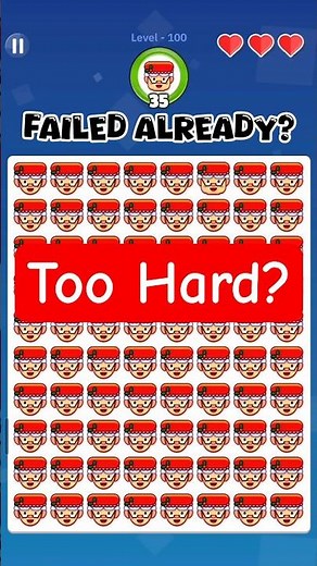 Find the Santa Without Glasses! 🎅🔍 #shorts