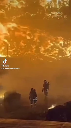 Palermo e Dintorni web on Instagram: "🚨 Incendio a Campofelice di Roccella 🚨 Dalle 22:00 circa di ieri sera, diverse squadre dei Vigili del Fuoco sono impegnate a Campofelice di Roccella, in contrada Pista Vecchia, nei pressi dello svincolo autostradale di Buonfornello, per un incendio che ha coinvolto un impianto di trattamento di rifiuti plastici. Le fiamme hanno interessato rotoballe di plastica stoccate all’aperto, estese su una superficie di diverse migliaia di metri quadri. I Vigili del 