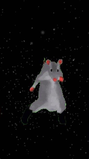 rat 🐀 dance in backrooms #happy