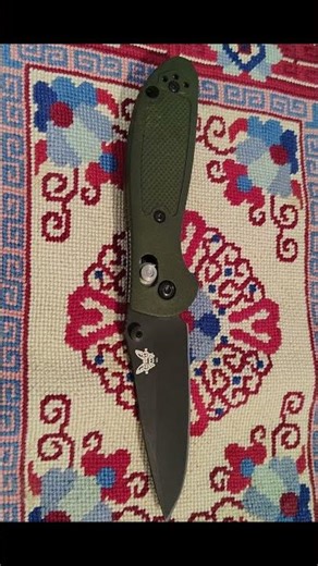 Benchmade folder, Mel Perdue, mini griptilian