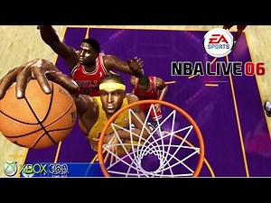 NBA Live 06 - Gameplay Xbox 360 (Release Date 2005)
