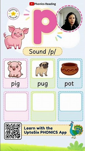 Phonics sound Pp #phonics