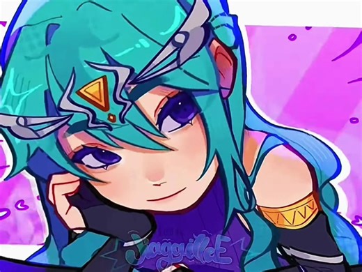 oc vs irl 💜 || art from intro: JiagailleE on youtube || #fypシ #itsfunneh #krew #fyp #funneh ||