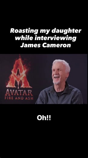 Ben Boyce on Instagram: "This is how our amazing chat started with the legendary director @jamescameronofficial 😂😂😂 More soon 👀 #avatar #avatarfireandash #jamescameron"