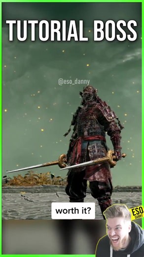 what if you beat the tutorial boss in #eldenring #eldenringedit