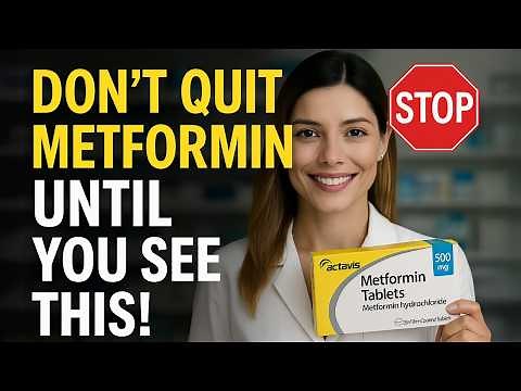 How to Stop Taking Metformin Safely 🚫 (When & Why You Should Quit)