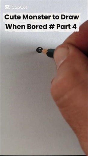 Cute Monster to Draw When Bored #Part 4 #cute #easy #art #drawing #sketch #tutorial #draw #monster