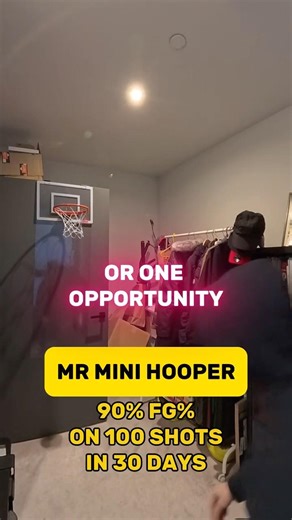 Day 5: Mini Hoop Shooting Challenge 🏀