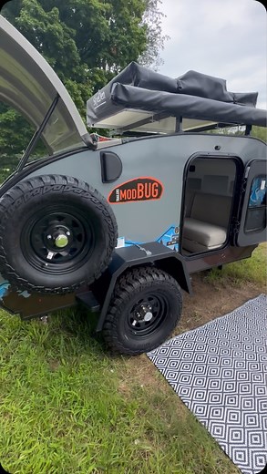 Make camping memories in the 10RK 🌄#teardroptrailer #overlanders #camping #adventure #offroad #solar #rv #gocamping #teardropcamper #gooutside #overlanding #adventures #rvlife #camp #gorving #offgrid #adventurer #camperlife #getoutside #campingtrip #travel #explore #outdoors #nature #overland | Modern Buggy RV