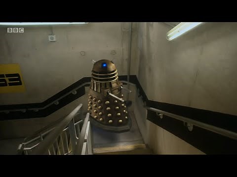 Dalek Flies up Stairs | Dalek | Doctor Who