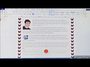 How to insert a clipart in MS word 2016?