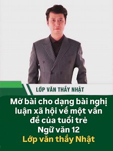 Nghị Luận Xã Hội Về Vấn Đề Tuổi Trẻ