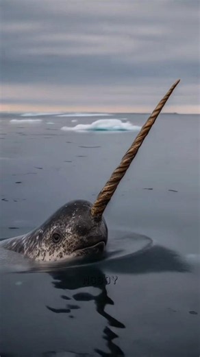🤯🦄Narwhal Meet the Real Unicorn of the Ocean🤔⁉️ #shorts