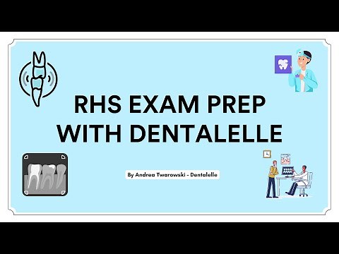 RHS Exam Prep 4 Week Study Guide for Dental Assisting | DANB