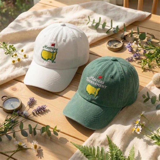 Embroidered Golf Cap, Vintage Sport Hat - Etsy