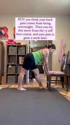 Pyramid pose to the rescue. Have you tried this version??? #yoga #backpain #yogaforbackpain | Tiffany Croww