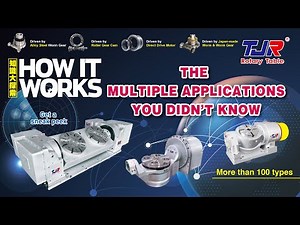 The multiple applications of TJR rotary table you may not know