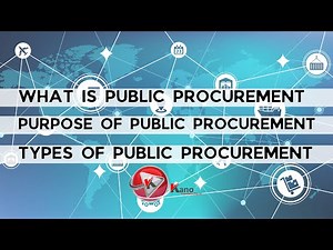 What is Public Procurement | Purpose of Public Procurement Types of Public Procurement | Quick Video