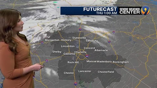 Wednesday afternoon forecast update with Meteorologist Danielle Miller