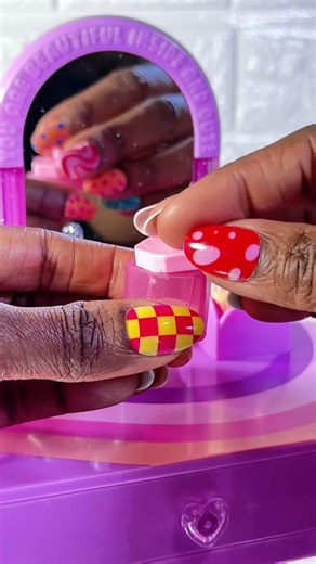 Let's Set Up My PINK Makeup Vanity Playset ✨🌈 ASMR Satisfying Video #shorts