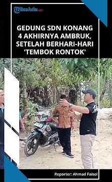 SDN KONANG 4 Building Collapses After Days of Warning Signs, Vice Regent Speaks Out