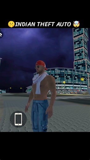 🤫 INDIAN THEFT AUTO 🤯 #shorts #gaming #nightdrive #bike