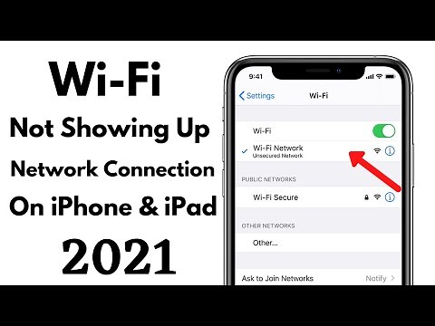 iPhone Not Showing Up Wi-Fi Networks On iPhone iPad ( How To Fix Wi-Fi Not Showing On iPhone )