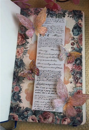 Engaging ASMR Journal Experience: Butterflies and More
