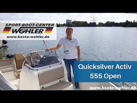 Quicksilver Activ 555 Open - Mercury F115 ELPT Pro XS EFI - Sport-Boot-Center Wohler
