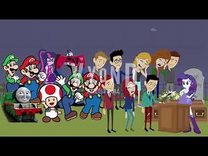 Racist Mario Kills Fluttershy/Arrested/Disrespect Her Funeral/Grounded