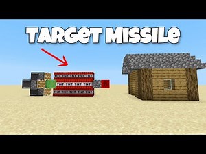 Missile in Minecraft Bedrock 1.20+