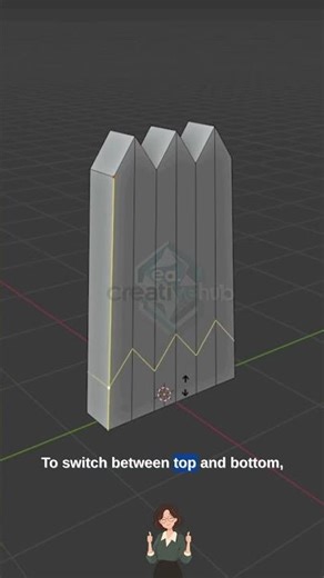 Perfect Loop Cuts in Blender 🤯🔥#blender #3d #shorts #viral #tutorial