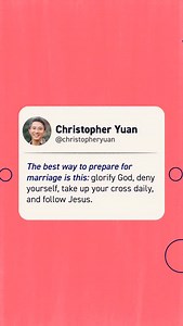 Everyone wants tips and tricks to get ready for marriage, but actually the real preparation has little to do with romance and everything to do with discipleship. When your life is centered on Christ, marriage stops being about fulfilling yourself and starts being about reflecting Him. Don't miss this incredible opportunity to guide your teens and preteens in their faith journey. Visit holysexuality.com and discover a powerful discipleship tool designed just for you—now available for only $20! #J