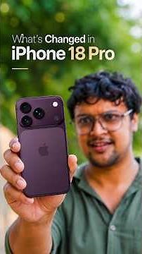 iPhone 18 Pro Series | What's changed in Camera ? #sauravanuraj #iphone18pro