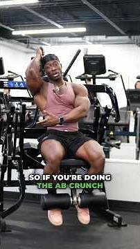 Proper Technique for the Ab Crunch Machine.