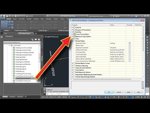Managing Civil 3D Settings - Pt. 2 of 3 - "Assigning Default Styles & Settings Used in Commands"