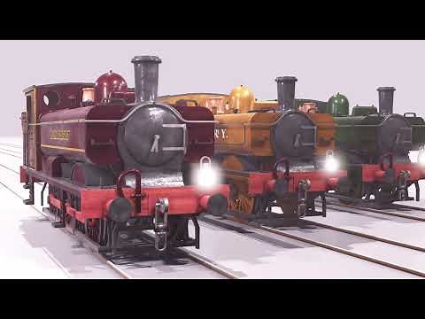 You can 3D print this Pannier Tank locomotive right now.