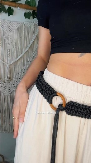 CINTO DE MACRAMÊ TUTORIAL #macrame #artesanato #diy #tutorial