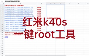 红米k40s/poco f4一键root工具(仅部分版本)