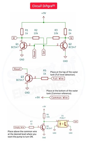 This Simple Circuit Automatically Controls Your Water Pump 😳 (No Arduino!)