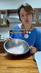Healthy strawberry popsicles for my toddler 🍓🍦 | Avelovinit - Patrice Averilla