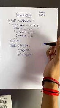 Space Complexity Calculation | Iterative Program #datastructures #timecomplexity #dsa #shortvideo
