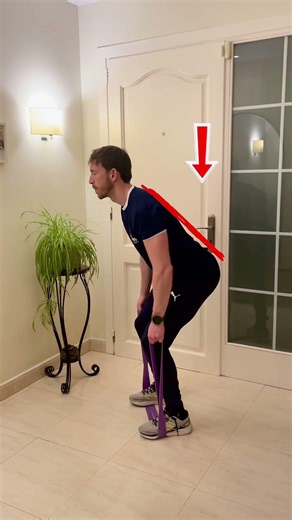 Peso Muerto + Remo con banda elastica