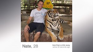 Tiger Photos Roam Wild on Online Dating Sites