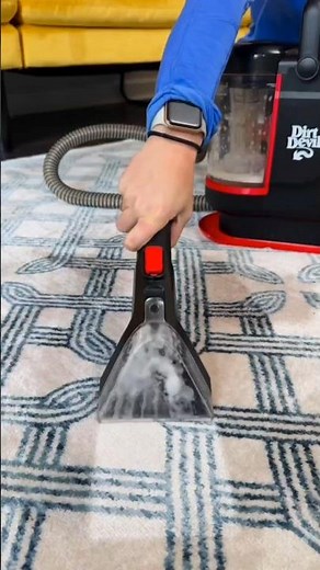 Dirt Devil Portable Spot Cleaner 😍 #shorts #carpetcleaning