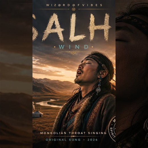SALHI — WIND 🇲🇳 Mongolian Khöömei Throat Singing Cinematic World Music Wiz@rd@fVibes