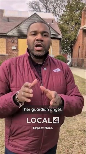 Detroit fire turns dangerous -- then neighbors move in