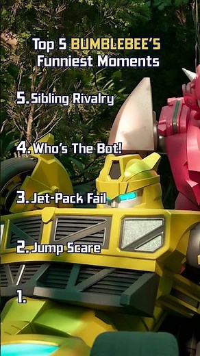 Best of Transformers CYBERWORLD: Top 5 BUMBLEBEE | #Bumblebee #Cyberworld