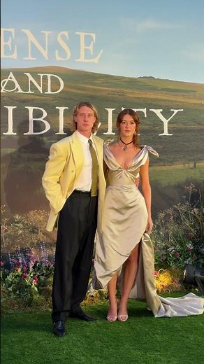 Daisy Edgar-Jones and George MacKay reunite at the World Premiere of SENSE AND SENSIBILITY.