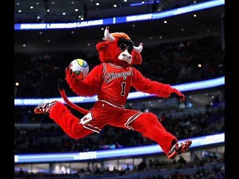 Chicago Bulls Mascot Best of Compilation 2017 ! HD